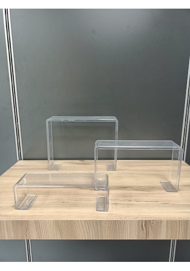 Uzmangrupraf Uzman Grup Raf Pleksi Ayakkabılık-3'Lü 4 Adet Set Ayakkabılık (523575550)