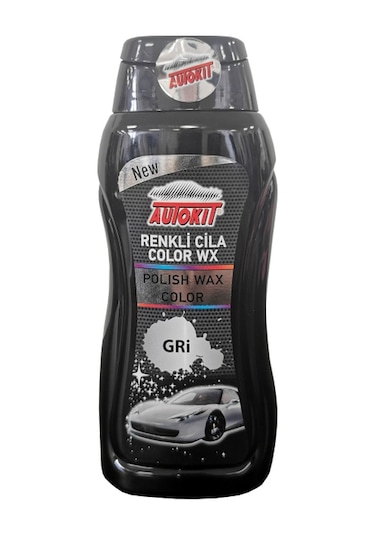 Autokit Renkli Likit Cila  Gri