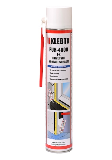 Klebth Pur-4000 Montage Schaum 750ML