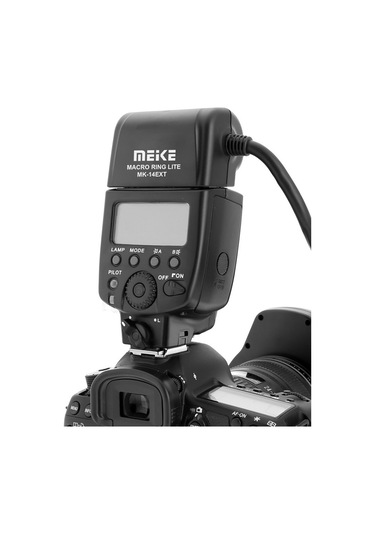 Meike MK-14EXT-N i-TTL Nikon Uyumlu Makro Ring Flaş