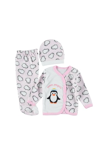 3 Lü Takım Seti Pembe