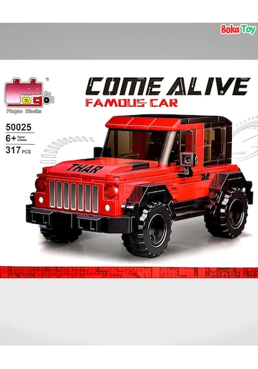 Come Alive Yapı Bloğu Aracı 317 Parça