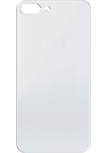 Bufalo iPhone 7 Plus/8 Plus Kavisli 4D ARKA GÖVDE Cam Ekran Koruyucu Beyaz