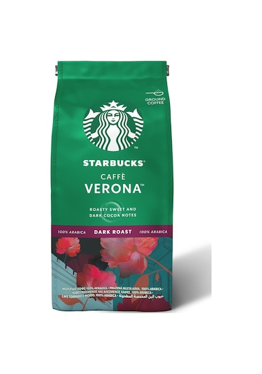 Starbucks Caffe Verona Dark Roast Öğütülmüş Filtre Kahve 200 G