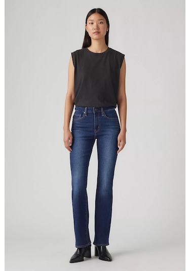 Levi's Bayan Kot Pantolon 18759-0196 Lacivert Lacivert Levi's Bayan Kot Pantolon 18759-0196 Lacivert Lacivert