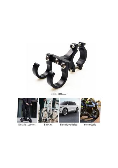 Xbyc 2147 Bisiklet Elektrikli Motosiklet Ve Scooter Alüminyum Gidon Eşya Taşıma Kancası Kırmızı