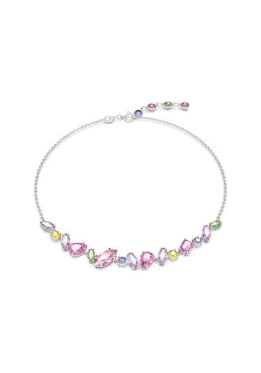 5658398 Swarovski Kolye Gema:Necklace Mini Frontal Pink/Rhs