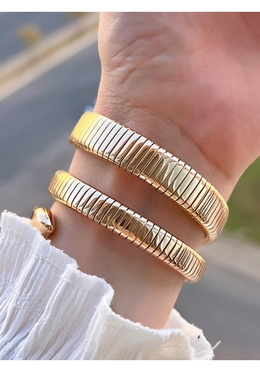 Coliseum Dolamalı Yılan Model Özel Tasarım Vintage Seri Kadın Kol Saati Cl.y001.m5 Sarı