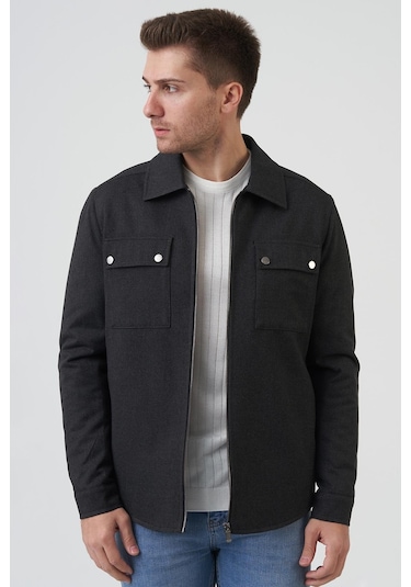 White Stone New York 58161 Slim Fit Mont Antrasit.-Antrasit White Stone New York 58161 Slim Fit Mont Antrasit.-Antrasit