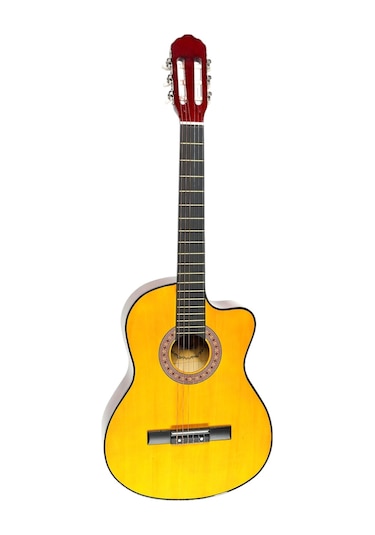 Cg-3901y Klasik Gitar 4/4 Sap Ayarlı Kesik Kasa Full Set