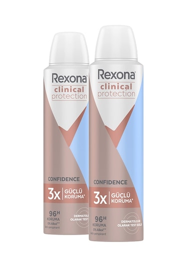 Rexona Clinical Protection Kadın Sprey Deodorant 2 x 150 ML