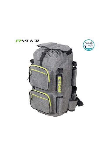 Ryuji Balıkçı Sırt Çantası 55 Litre Gri