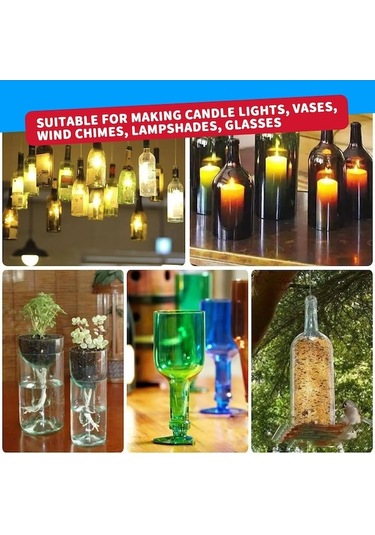 Jialan Cam Şişeler İçin Şişe Kesici, Şişe Kesici, Cam Kesici, Hr