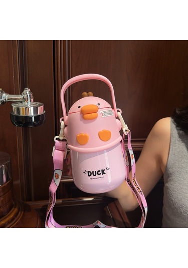 Lyon Sevimliördekçik Termos Bardağıpembe Pembe