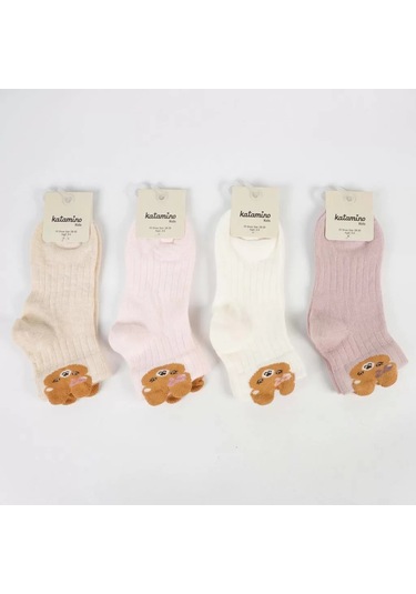 Saphira 3d Kız Soket Çorap K20424 Asorti Çok Renkli