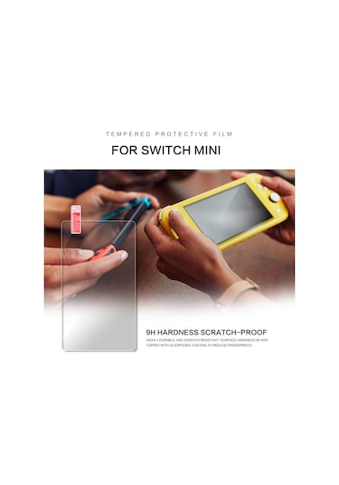 Nintendo Switch Lite Temperli Cam Ekran Koruyucu 9H