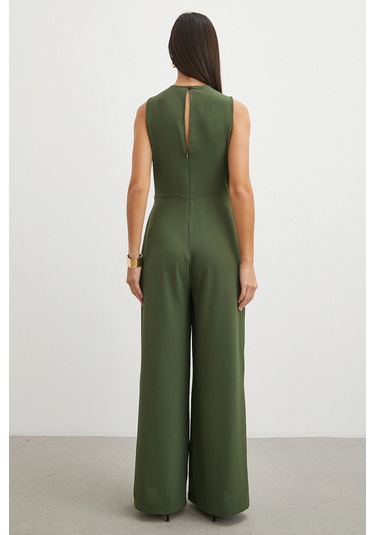 Uterpe Beli Kemerli Palazzo Paça Tulum Yeşil