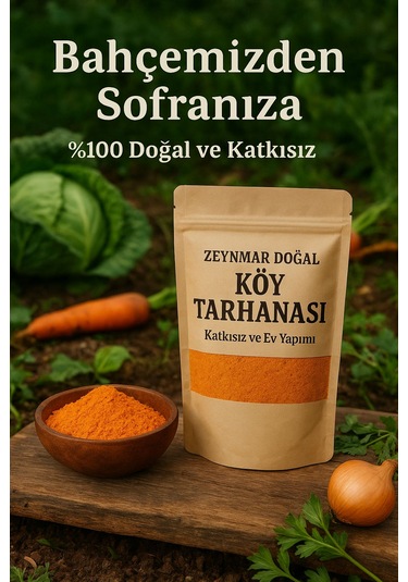 %100 Doğa Toz Köy Tarhanası Lezzet Garantili 500 Gr.