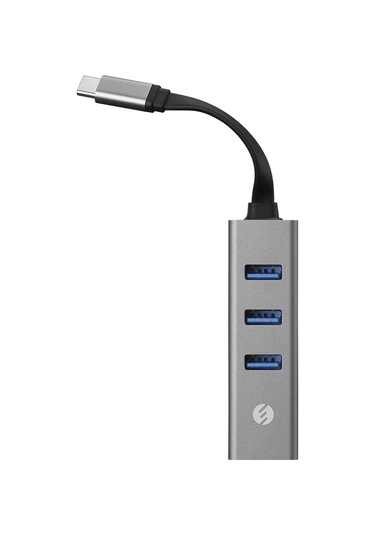 S-lınk Sw-u3325, Gigabit, Type-c To Rj45, 3xusb 3.0, Metal, Ethernet Kartı