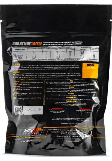 Nowup Nutrition  L-Carnitine 60 Toffe / Seasonal Fruits