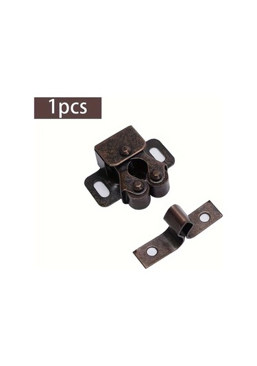 Sunshine011 Silvery Rapsiz Çift Bilyeli Dolap Kiliti, Dolap Kapı Mandalı, Çekmece Kilidi, Donanım Aleti