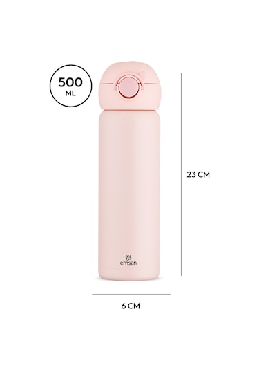Emsan Terry Termos Pembe 500 Ml Pembe