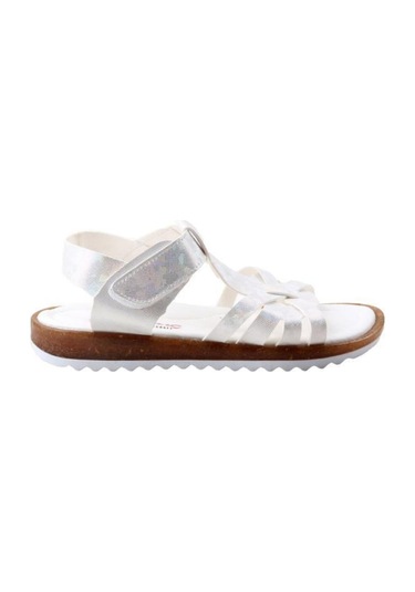 Arzen 02417 Orto Pedik Kız Çocuk Sandalet Beyaz