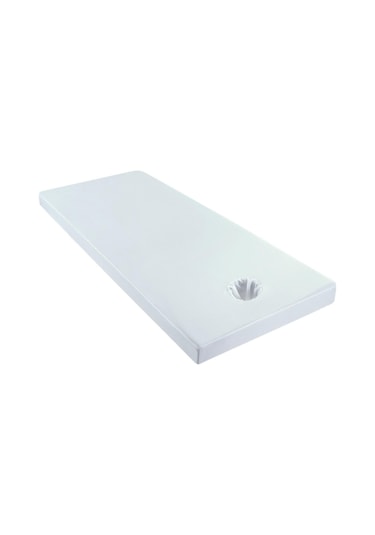 Homyl Masaj Tablo Sayfası Konforlu Kayma Yumuşak Doku Beyaz-60x185cm