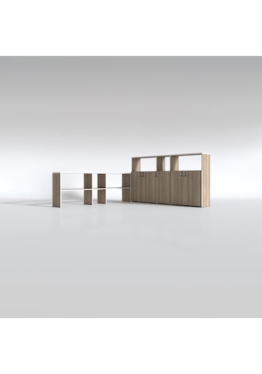 Kenzlife Klasör Dolabı Kilitli Gökbörü Crd 175 200 30 Klasörlük Kitaplık Ofis Arkalıksız Çok Renkli