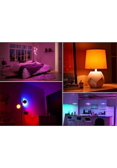 Cata CT-4058 9W RGB Işık E27 Duy Kumandalı Led Ampül