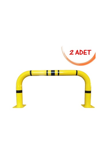 Otopark Bariyeri Köşe Kolon Koruyucu Demir Bariyerler 2 Adet