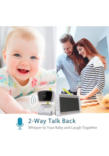 Moonybaby Split 50 Düşük Emf Kablosuz Bebek Monitörü - 2 Kamera