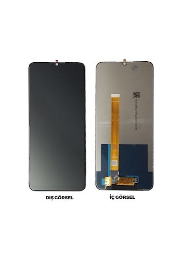 Teknonet Realme C25 Uyumlu Lcd+dokunmatik - Siyah
