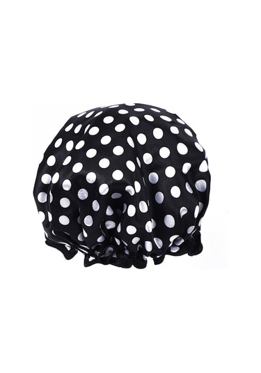 Yaozixa Leopar Desenli Çift Katlı Su Geçirmez Banyo Şapka Seti - Evde Kullanıma Uygun, Makyaj Ve Duş İçin Koruyucu, Kadınlar İçin Popüler Modeller Diğer