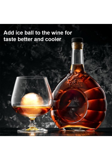 Ranyeek Gıda Grubu Silikon Buz Topu Makinası 4 Lü Küçük Boy - Mavi & Sarı 2 Adet 4-6 Saatte Hızlı Buz Şekillendirici Kahve İçecekleri İçin Çok Renkli