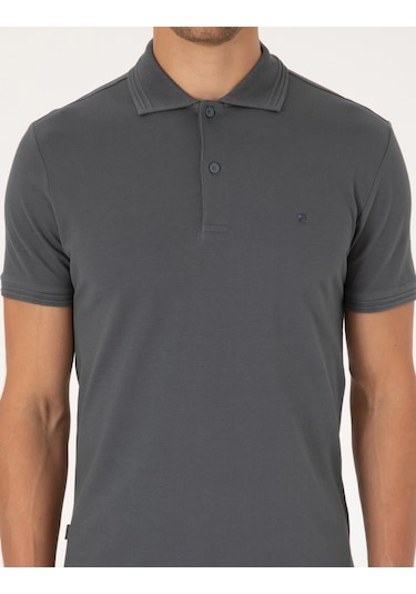 Pierre Cardin Erkek Antrasit Tişört Basic 50325323-vr006 Antrasit