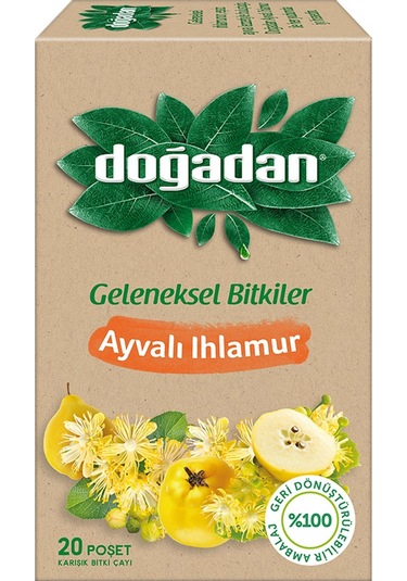 Doğadan Geleneksel Bitkiler 20 Li Bardak Poşet 4 Lü Karma Paket