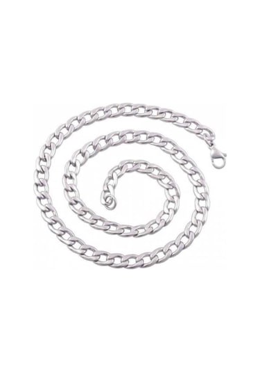 Brezza Lusso Jewelry Gemici Model Erkek Çelik Zincir Kolye Paslanmaz Çelik 5 Mm 65 Cm (366890204) Metalik