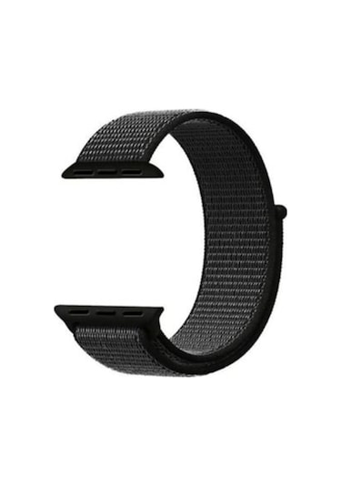 Adige  Apple Uyumlu  Watch  10 42mm Kordon Kayış Kumaş Cırtlı