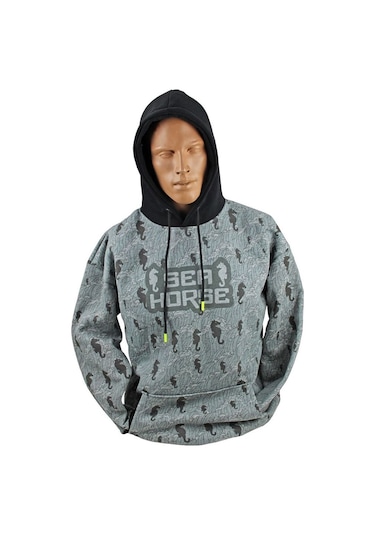 Sea Horse Kapüşonlu Sweatshirt M Çok Renkli