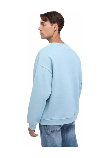 Lumberjack Mb Ros 16hs108 5pr Mavi Erkek Sweatshirt Mavi