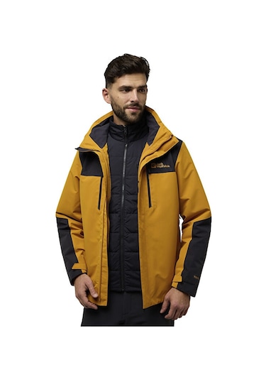 Jack Wolfskin Jasper 3ın1 Jkt M Erkek Outdoor Montu A61858-m0043 Sarı A61858-m0043 Sarı