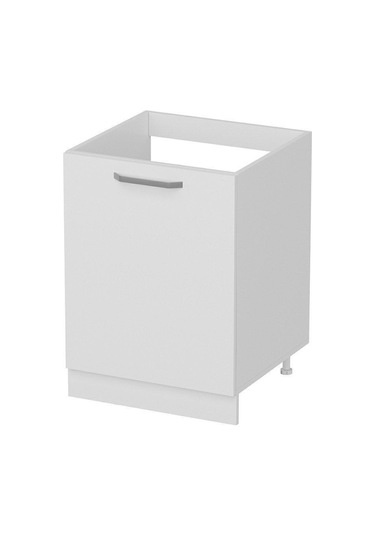 Minar Mutfak Alt Modül 1k 60cm Evye Dolap Beyaz - B1