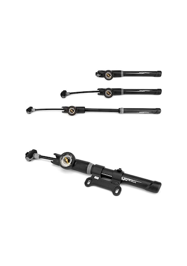 Giyo GP-871S Basınç Göstergeli Hortumlu Pompa 120 PSI Siyah