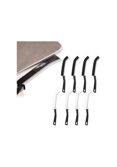 Yaozixa 8 Adet Çok Amaçlı Oluk Ve Çatlak Temizleme Fırçası Ev Tipi Çatlak Temizleme Fırçası