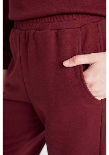Defacto Bordo Kadın Alt-üst Takım D8022ax/br43 Bordo
