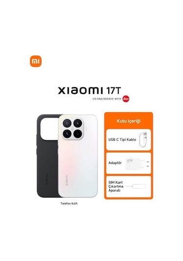 Xiaomi 17T Pro 5G 12 GB 512 GB (Xiaomi Türkiye Garantili)