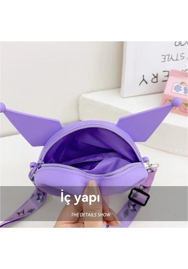 Aurora Küçük Prenses Kulomi Çocuk Çantası Mor Mor