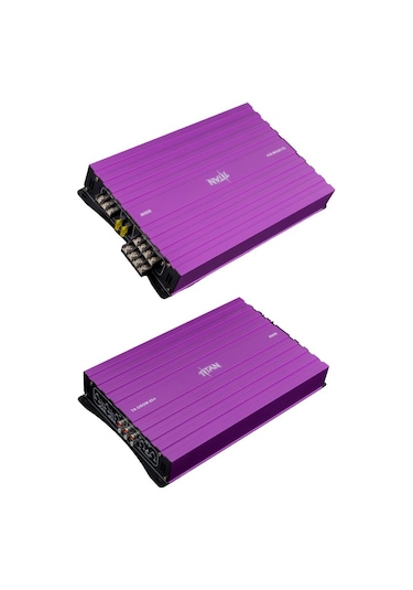 Magicvoice Titan-804 4 Kanallı Max 1600 Watt Oto Amfi-anfi