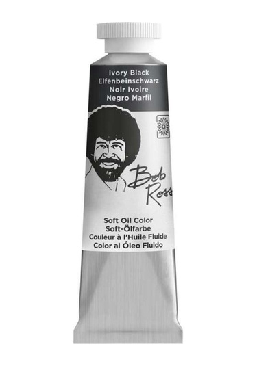 Yağlı Boya Çiçek Serisi 37ml-6707 Ivory Black Karışık, Çok Renkli
